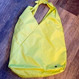 Lululemon Yellow Tote Bag
